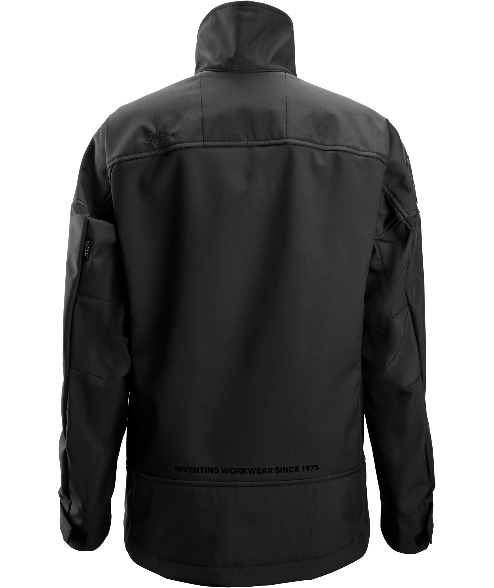 Snickers AllroundWork women's softshell jacket 1276, Black/Black, large image number 1