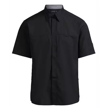 Kentaur modern fit short-sleeved shirt, Black