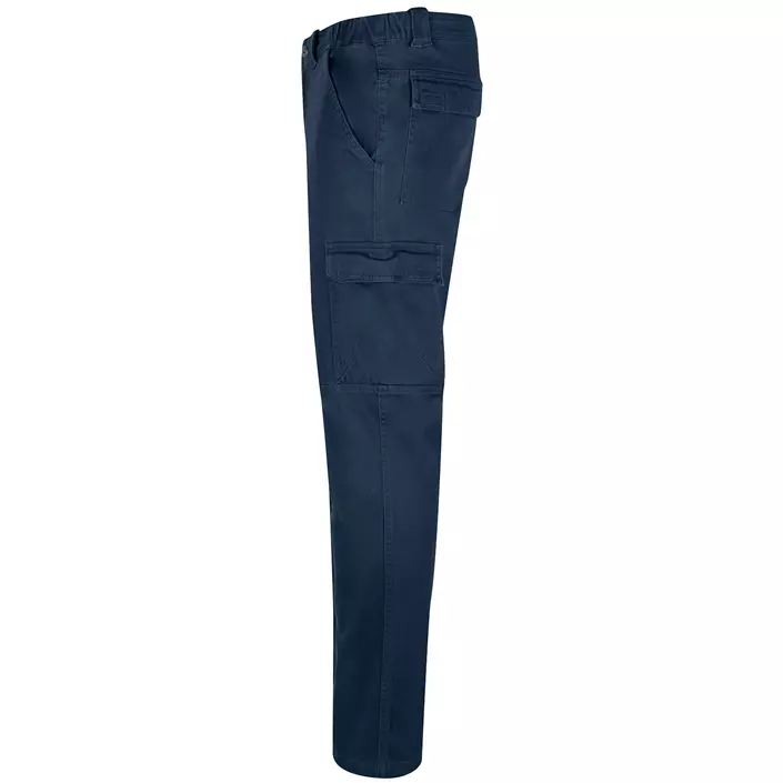 Clique Cargo Pocket Stetch trousers, Dark Marine Blue, large image number 2