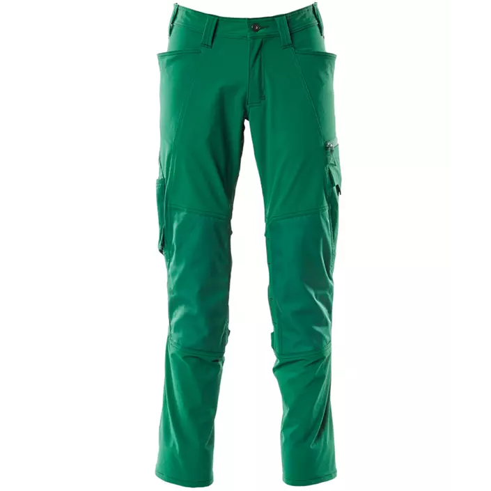 Mascot Accelerate work trousers Full stretch, Green, large image number 0