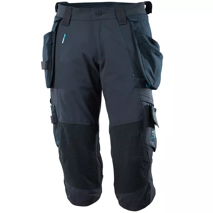 Mascot Advanced craftsman knee pants full stretch, Dark Marine Blue, large image number 0