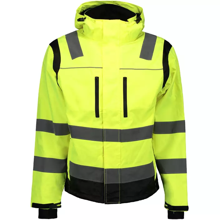 Vidar V4010 skaljakke, Hi-vis Gul/Sort, large image number 0