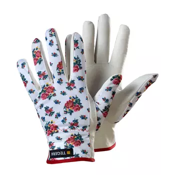 Tegera 90014 work gloves, White/Red