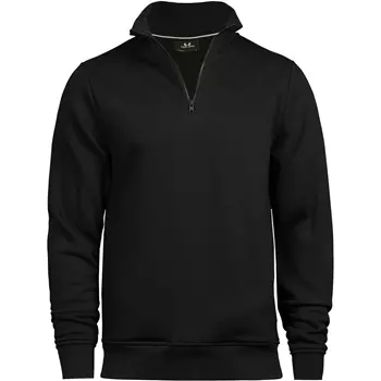 Tee Jays Half zip sweatshirt, Black