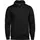 Tee Jays Half zip sweatshirt, Black, Black, swatch