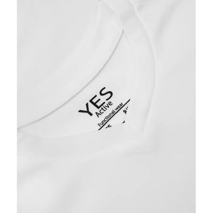 ID  Yes Active T-shirt for kids, White, large image number 3