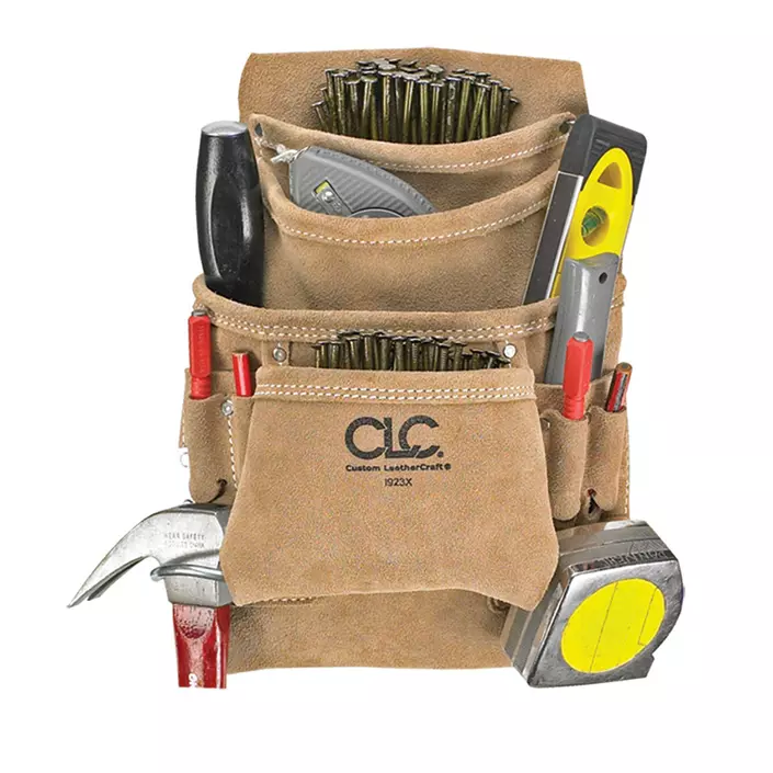 CLC Work Gear 923X Leder Werkzeugtasche, Sand, Sand, large image number 1