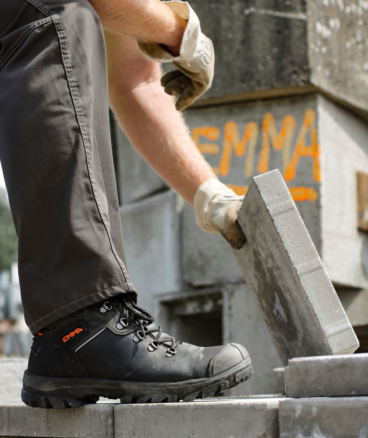 Emma Himalaya D Sicherheitsstiefeletten S3, Schwarz, large image number 1