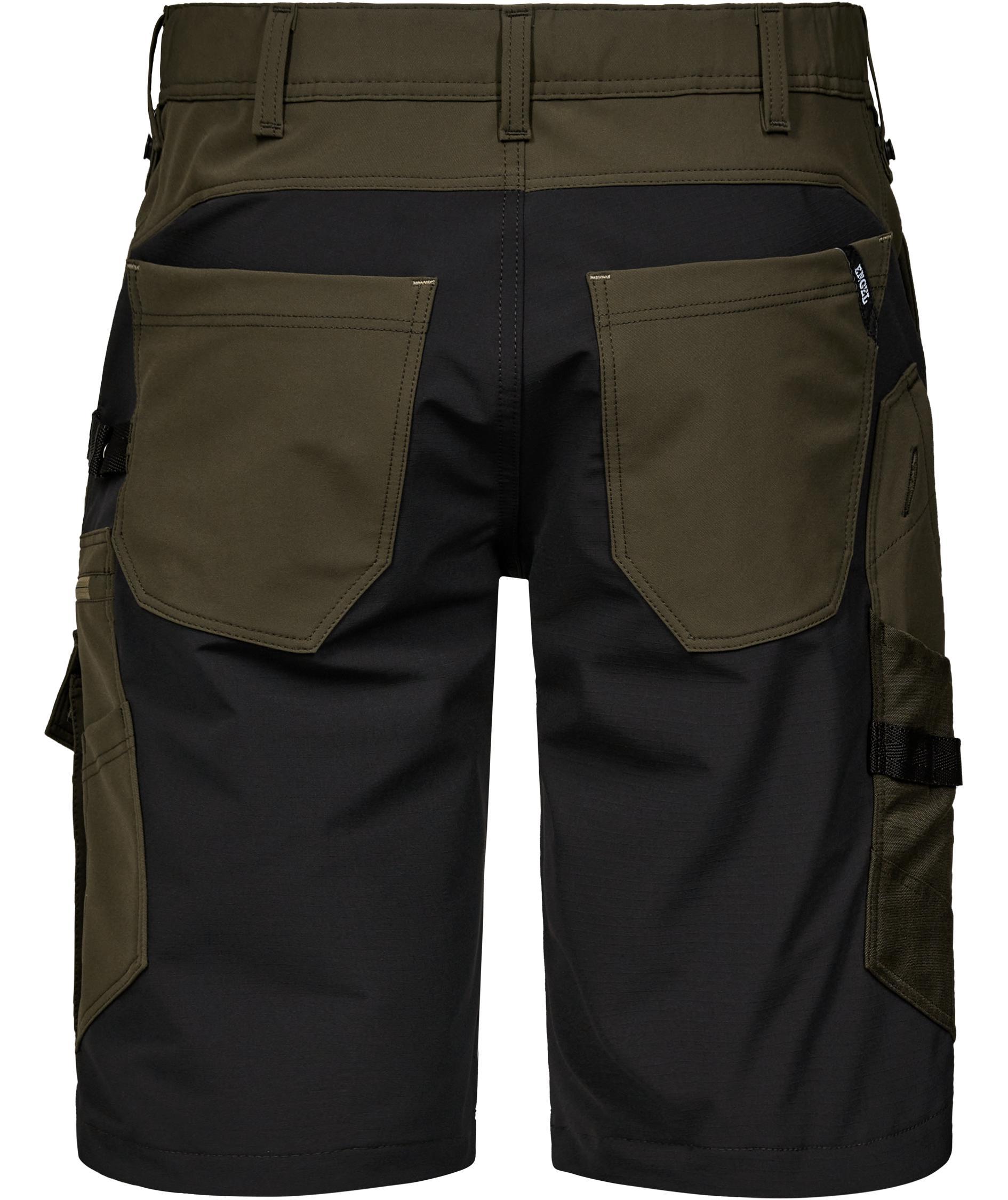 Engel Entire shorts full stretch, Forest Green/Black, large image number 3