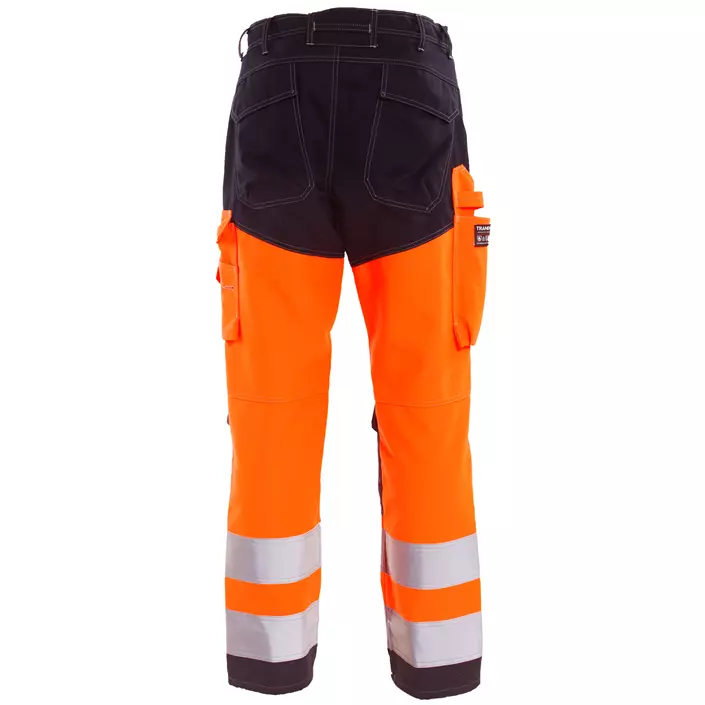Tranemo TERA TX 52 FR work trousers, Hi-vis Orange/Marine, large image number 1