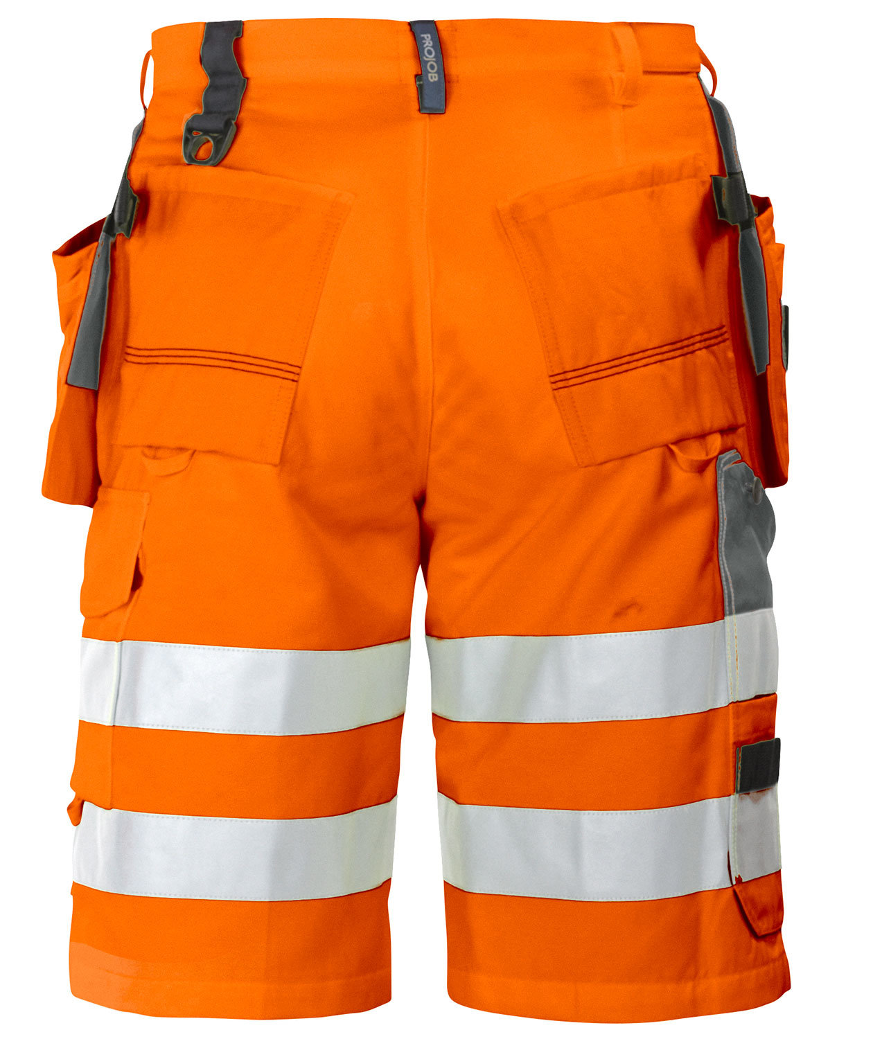 ProJob craftsman shorts 6503, Orange/Grey, large image number 2