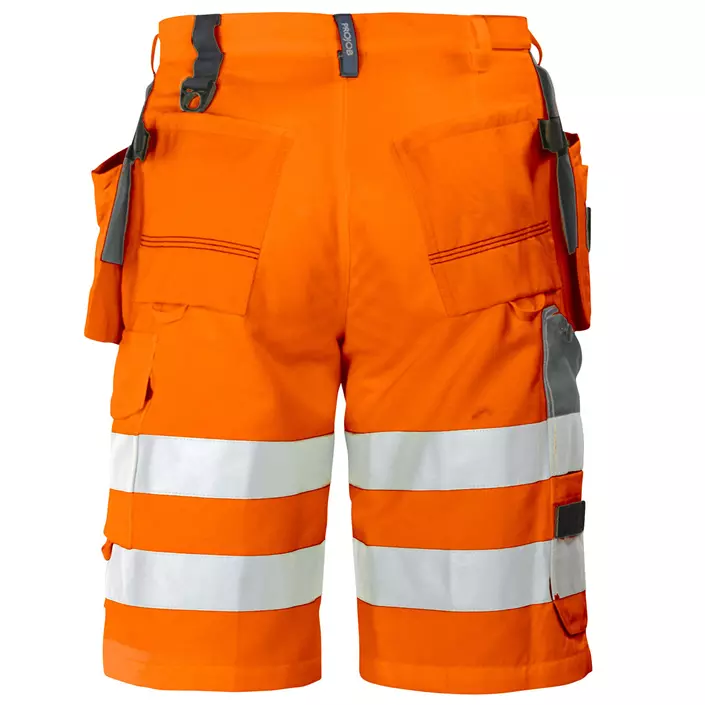 ProJob craftsman shorts 6503, Orange/Grey, large image number 2