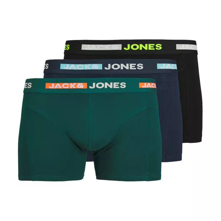 Jack & Jones JACSCOTT SOLID 3-pak boxershorts, Black, large image number 0