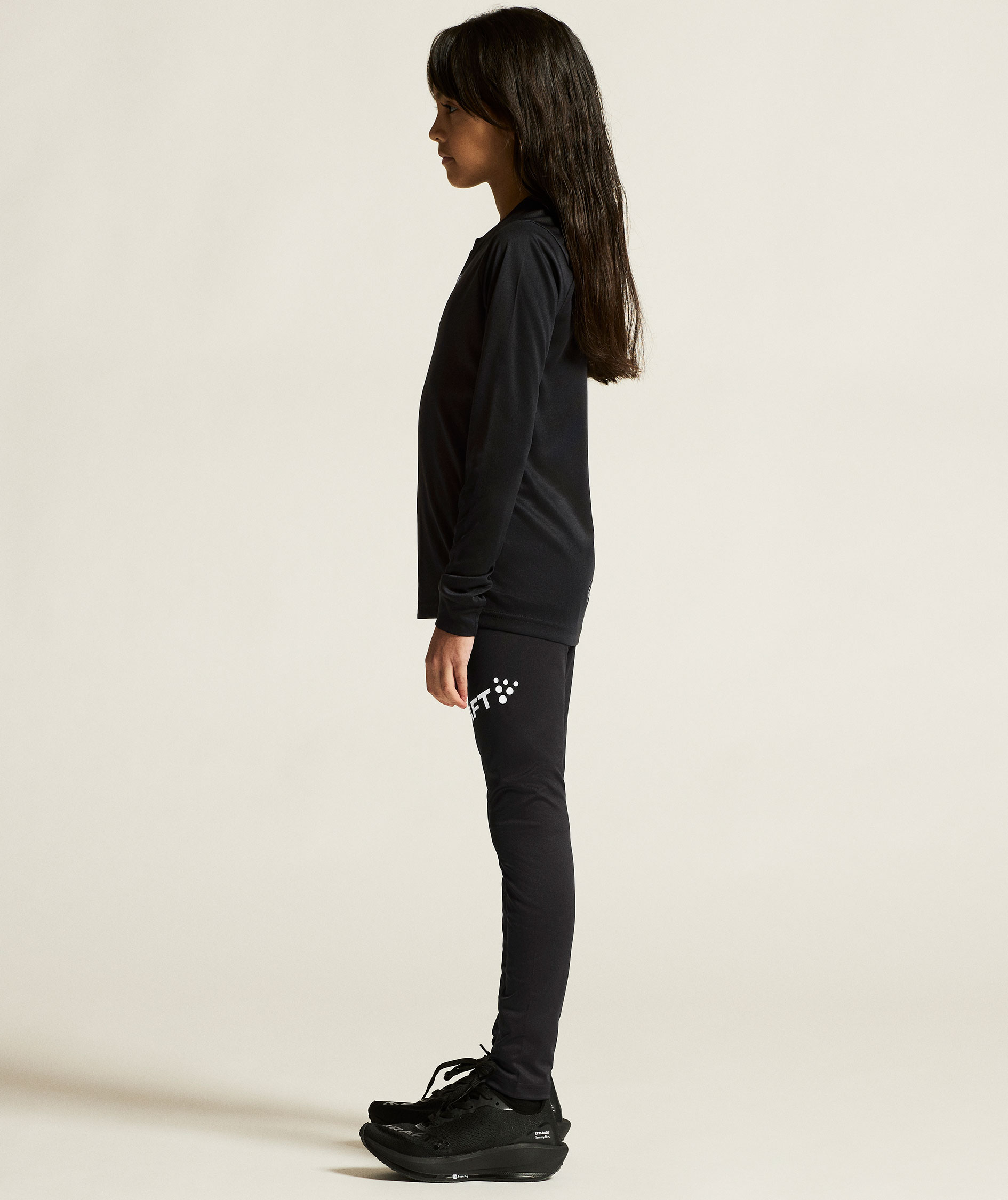 Craft Rush long-sleeved T-shirt for kids, Black, large image number 4