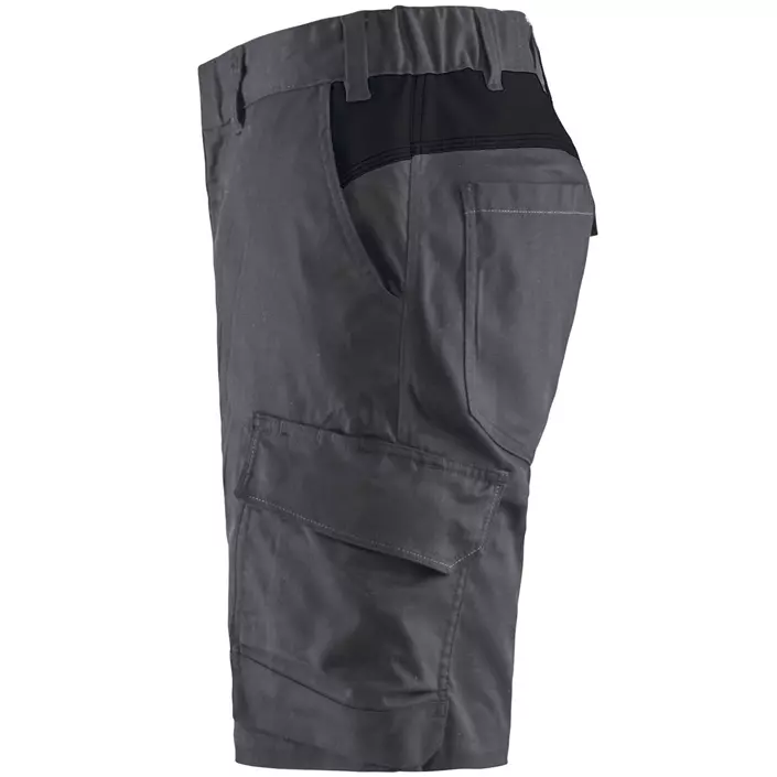Blåkläder work shorts, Medium grey/black, large image number 2