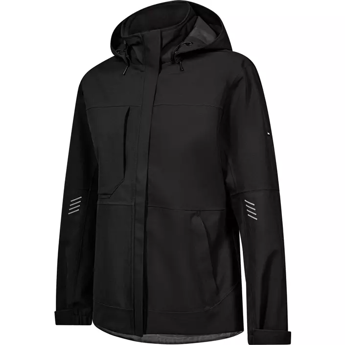 Engel Entire dame skaljakke, Black, large image number 5