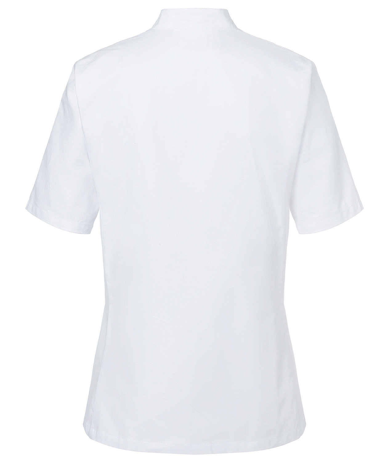 Karlowsky Pauline women's short-sleeved chefs jacket without buttons, White, large image number 2