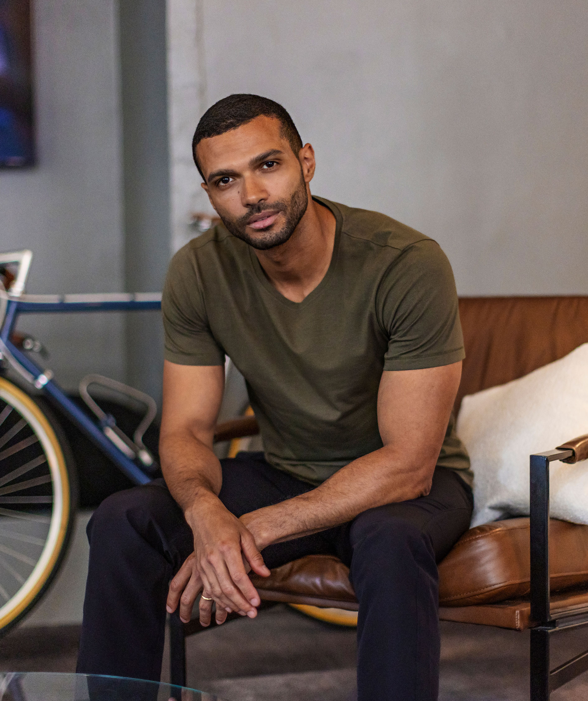 Cutter & Buck Manzanita T-skjorte, Ivy green, large image number 4