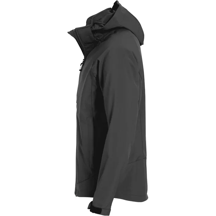 Clique Milford softshell jacket, Dark grey, large image number 3