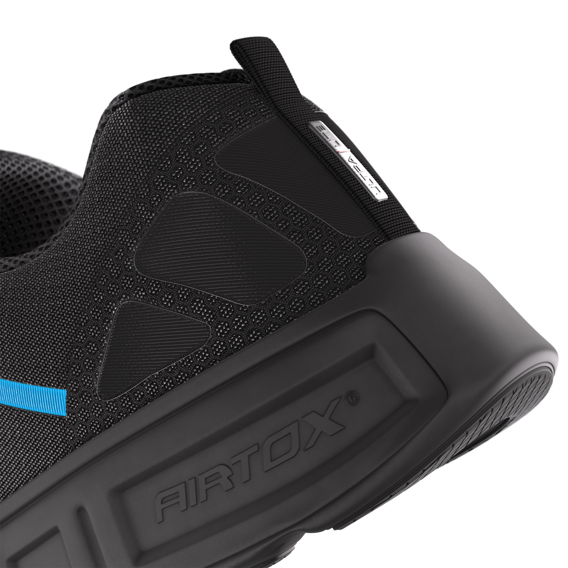 Airtox UL1P safety shoes SB P, Black/Blue, Black/Blue, large image number 6