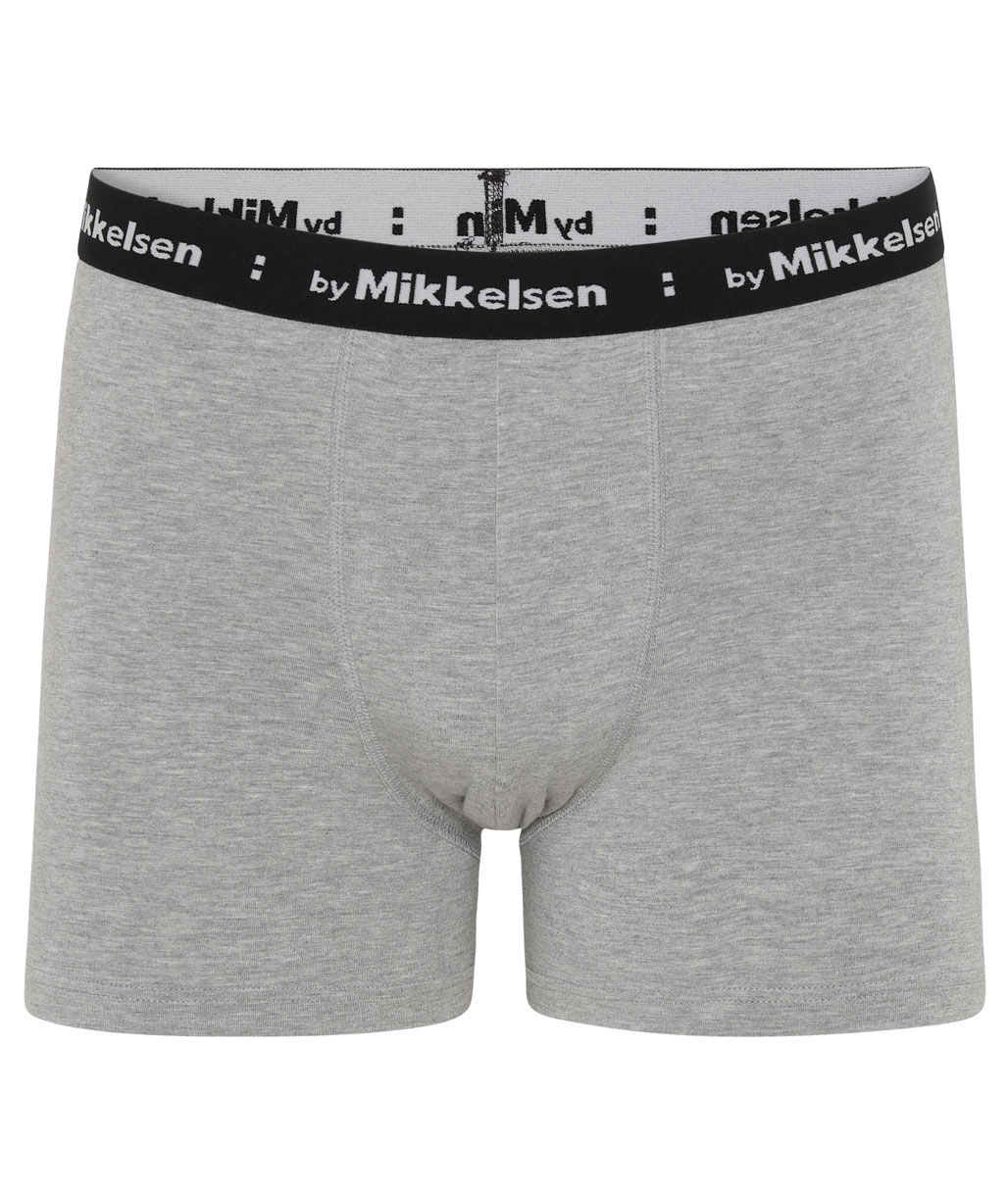 by Mikkelsen Bambus Boxershorts, Light Grey Melange, Light Grey Melange, swatch
