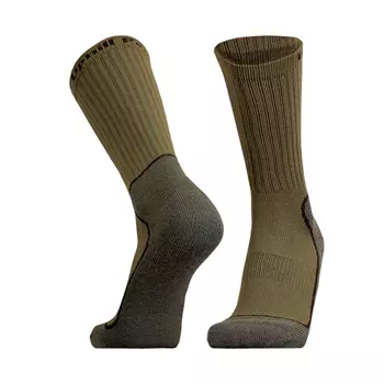 UphillSport Recon socks with merino wool, Green