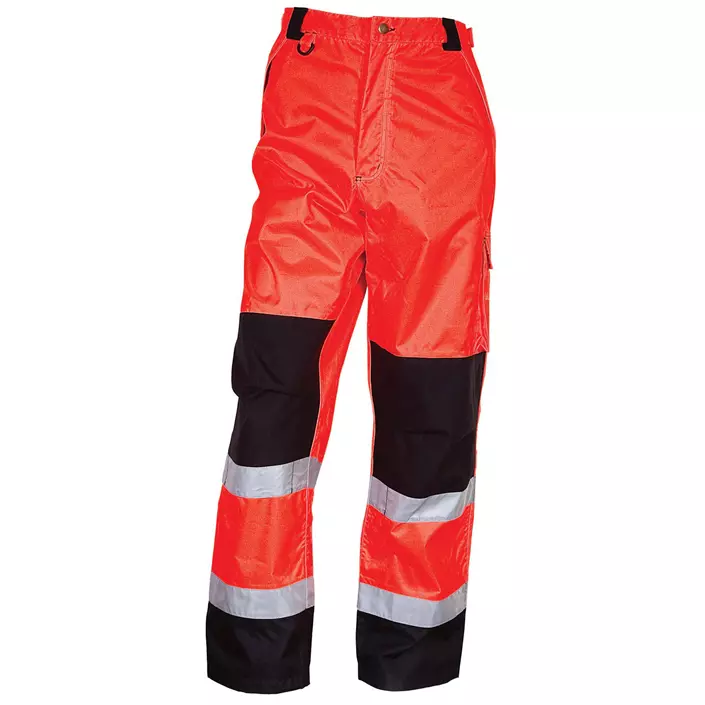 Elka Visible Xtreme Work trousers, Hi-vis Red/Black, large image number 0