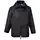 Portwest rain jacket, Black, Black, swatch