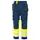 ProJob work trousers 6502, Marine/Hi-Vis yellow, Marine/Hi-Vis yellow, swatch