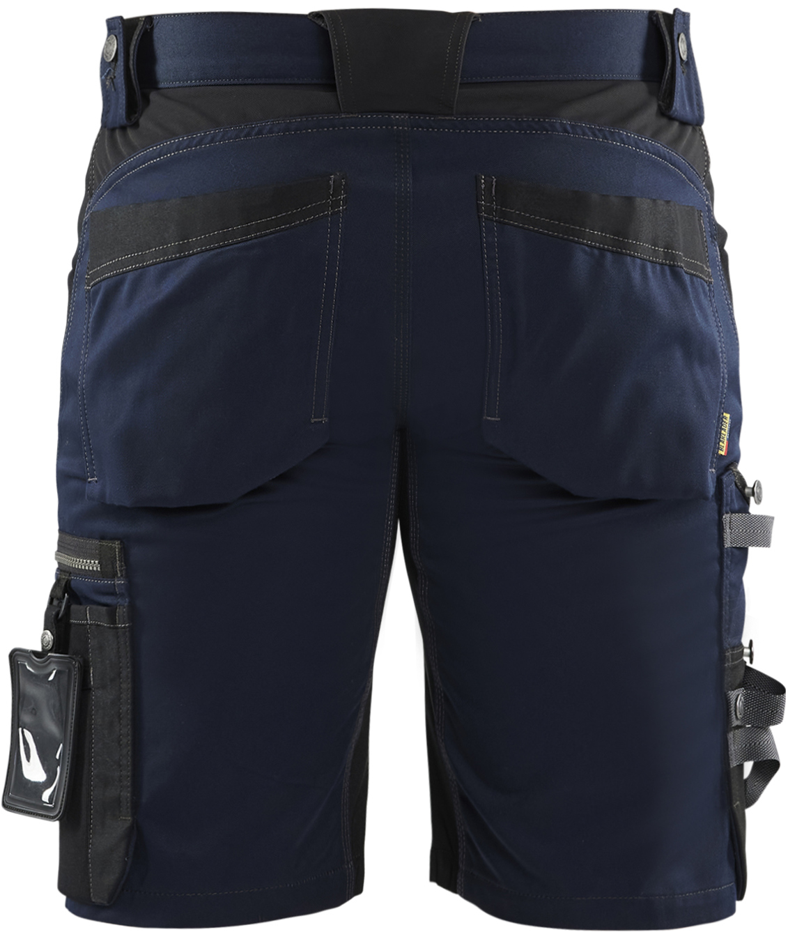 Bl&aring;kl&auml;der arbejdsshorts, M&oslash;rk Marinebl&aring;/Sort, large image number 2