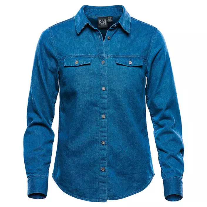 Stormtech Blueridge long-sleeved women's shirt, Light Denim Blue, large image number 0