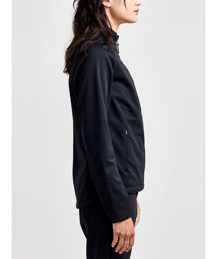 Craft Core Explore softshelljacka dam, Svart, large image number 3