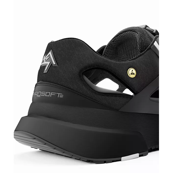 Airtox FS22 safety sandals S1P, Black, large image number 8