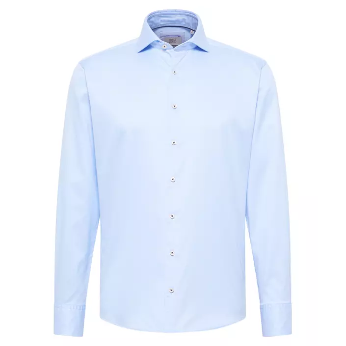 Eterna Soft Tailoring Modern fit skjorte, Light blue, large image number 0