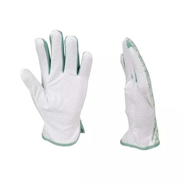 OX-ON Garden Comfort 5303 work gloves, Green/White, Green/White, large image number 2