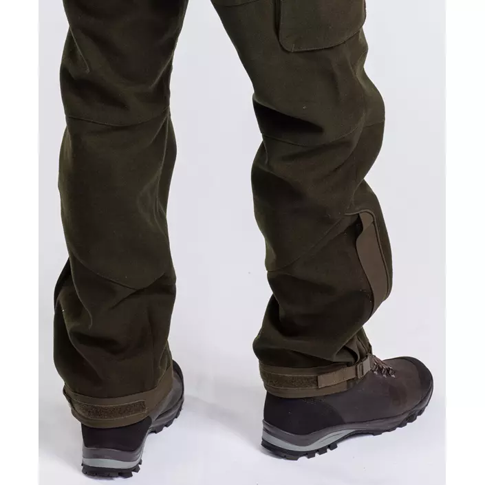 Pinewood Furudal Hunters bukser med uld, Moss green, large image number 6