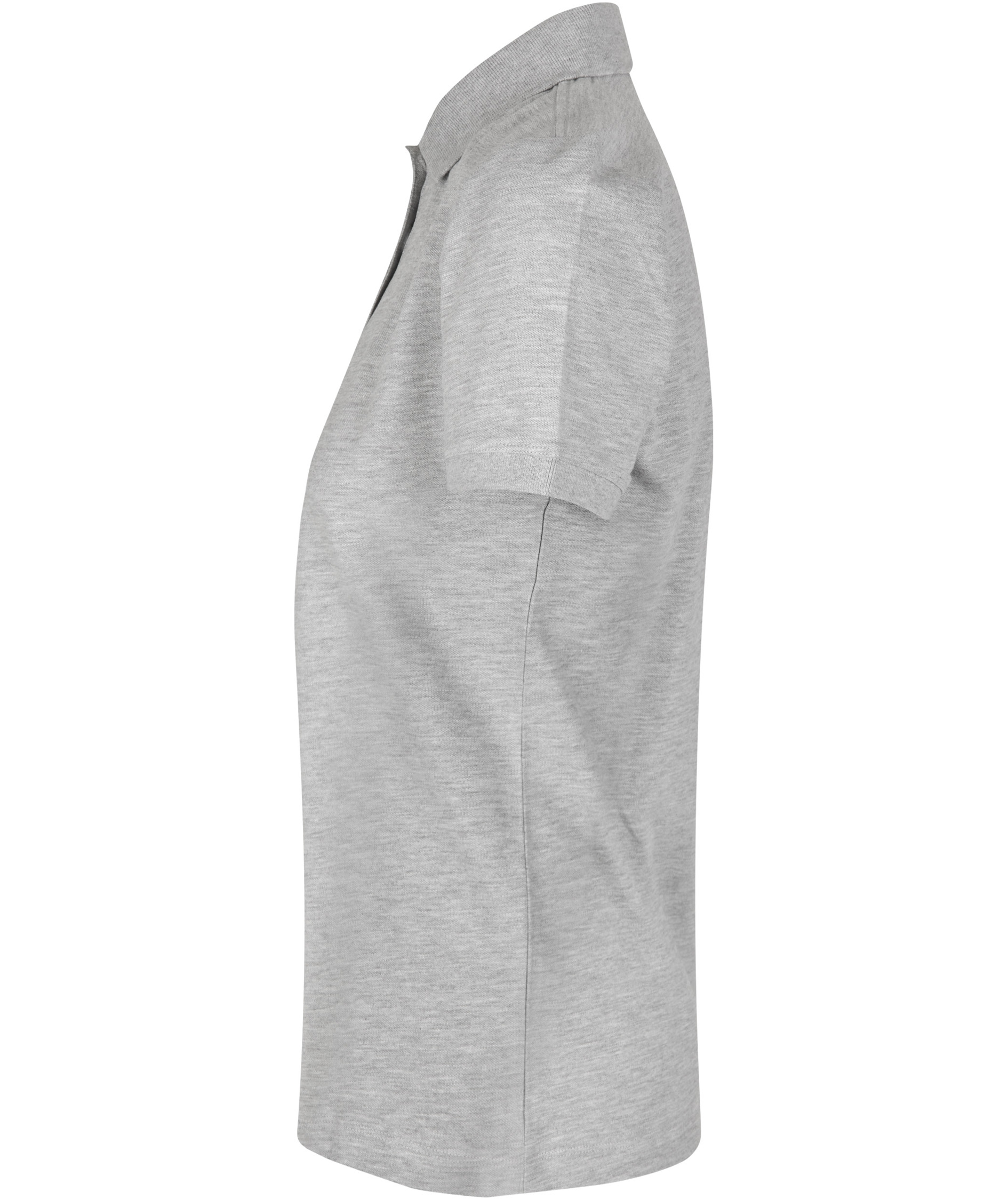 ID &oslash;kologisk dame polo T-shirt, Lys gr&aring; melange, large image number 2