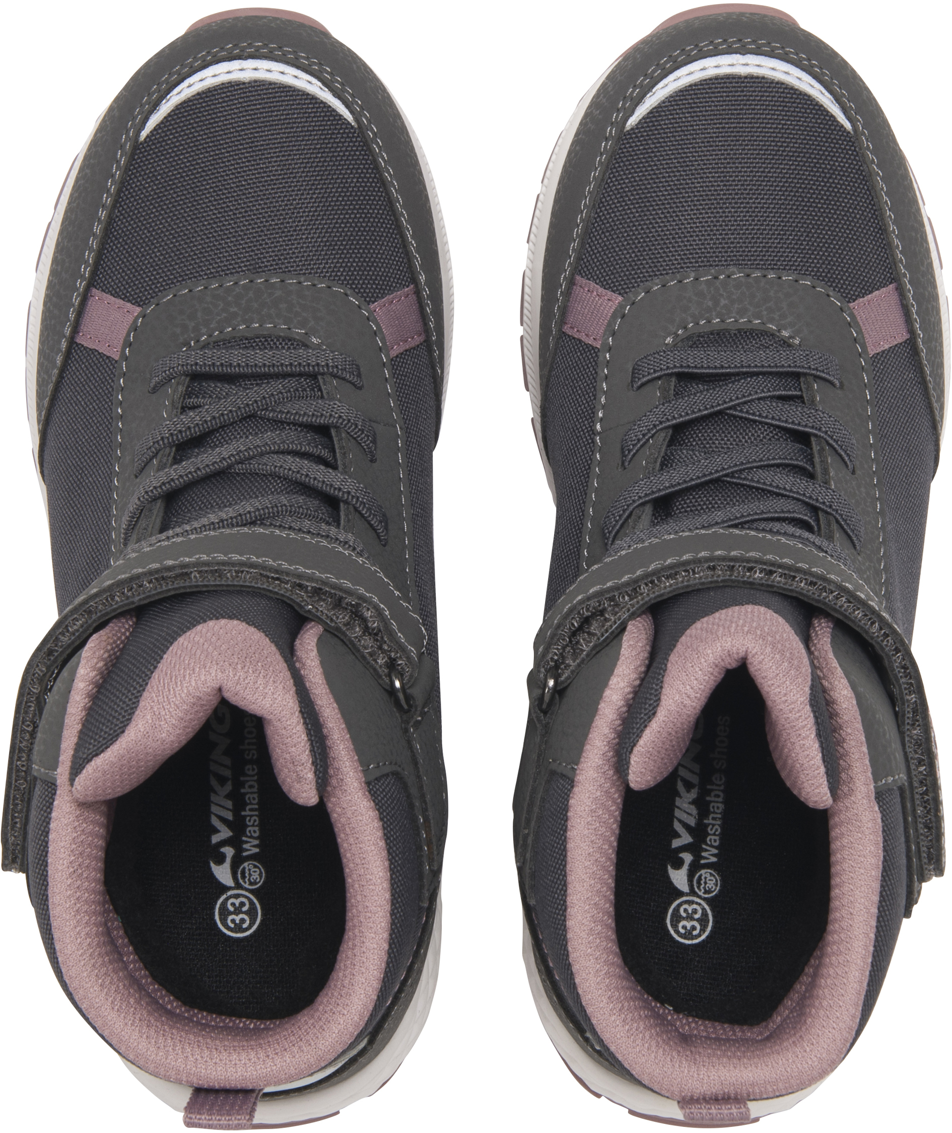 Viking Epuip Warm WP winter boots for kids, Charcoal, large image number 2