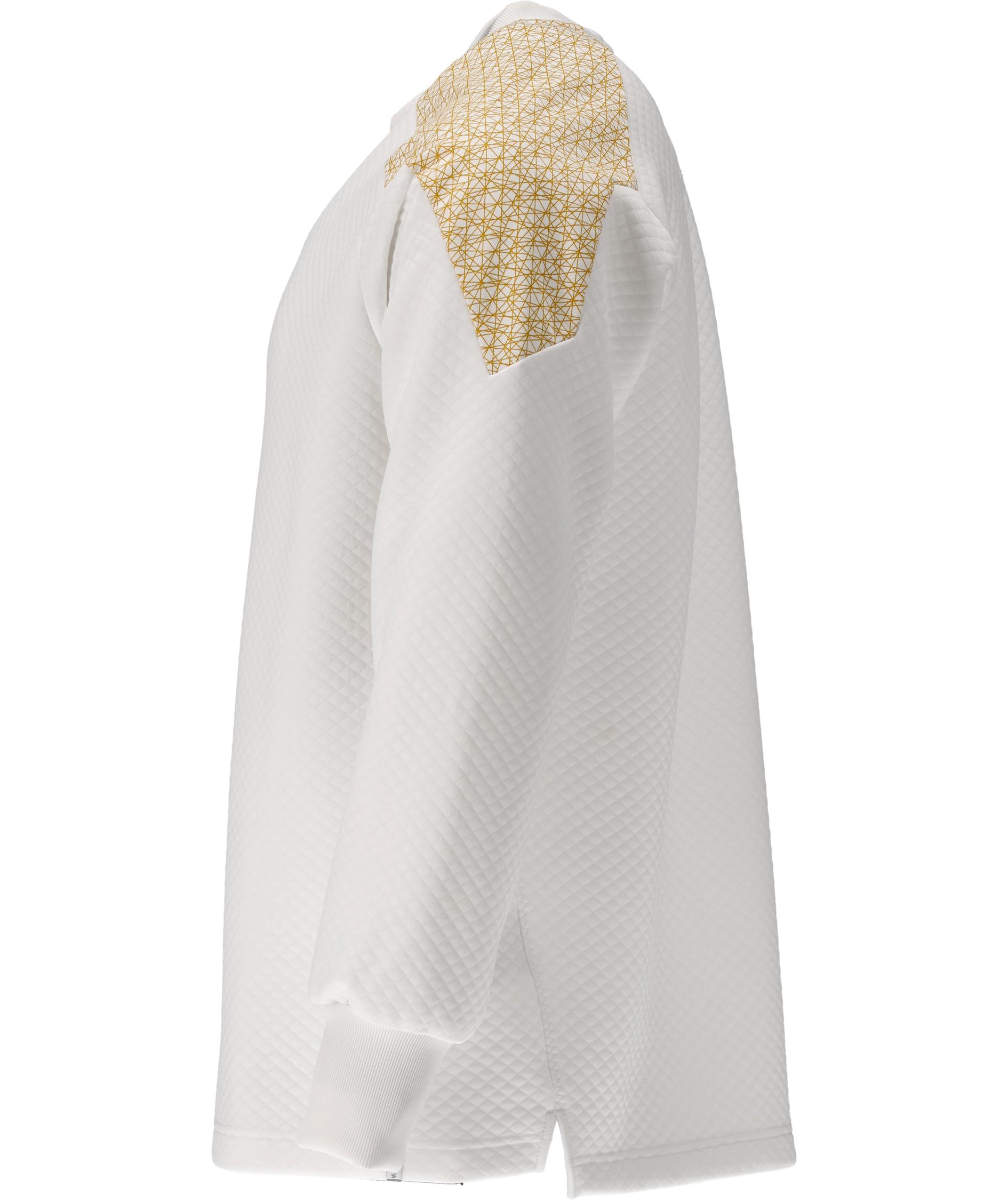 Mascot Food & Care Premium Performance HACCP-approved sweatshirt, White/Curryyellow, large image number 2