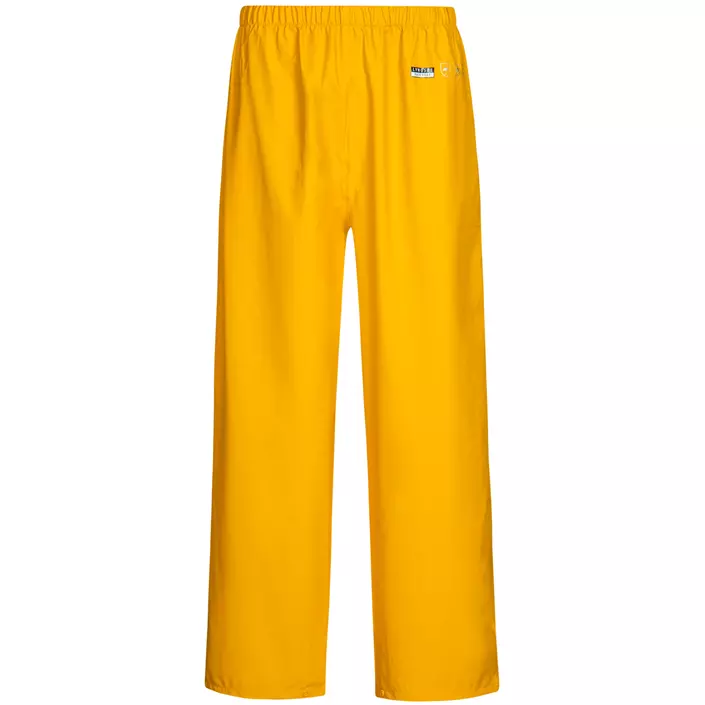 Lyngsøe PU rain trousers, Yellow, large image number 0
