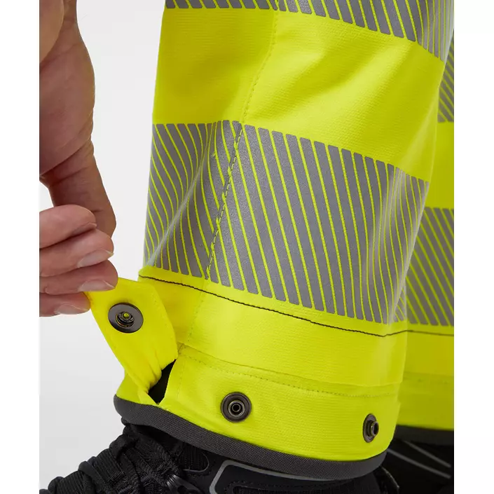 Helly Hansen ICU BRZ Diensthose full stretch, Ebony/Hi-Vis Gelb, large image number 6