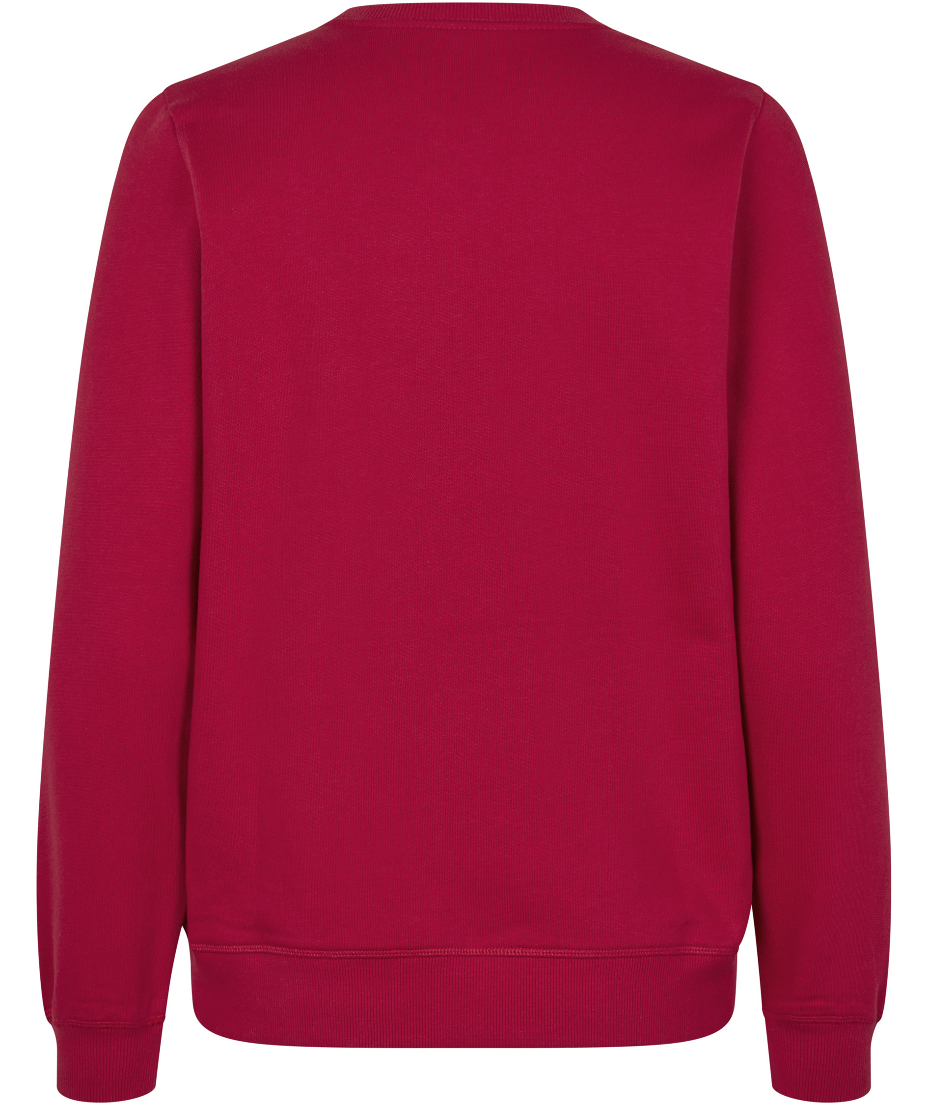 ID organic women's sweatshirt, Red
