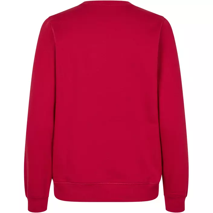 ID Bio Damen Sweatshirt, Rot, large image number 1