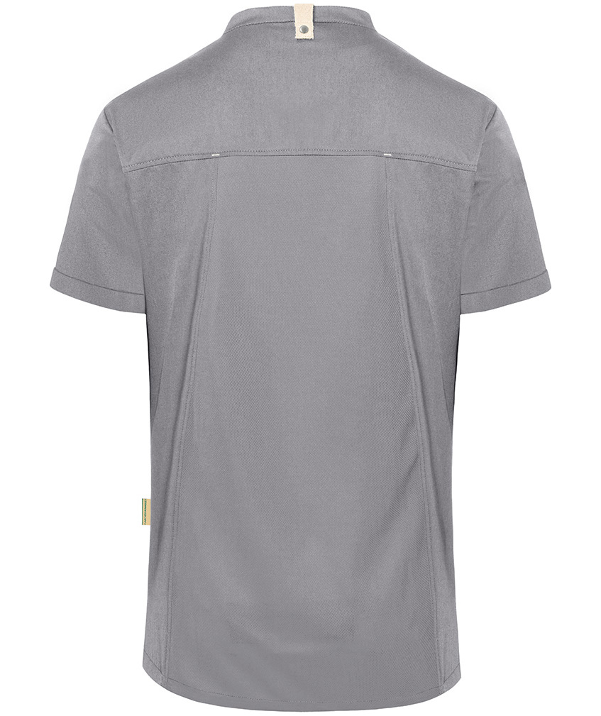 Karlowsky Green-generation short-sleeved chefs jacket, Platinum grey, large image number 2