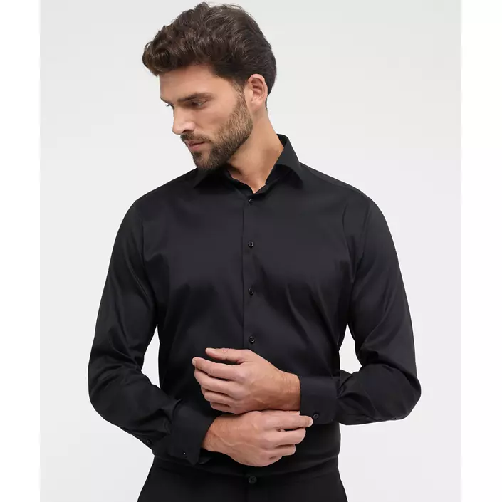 Eterna Performance Modern Fit shirt, Black, large image number 1