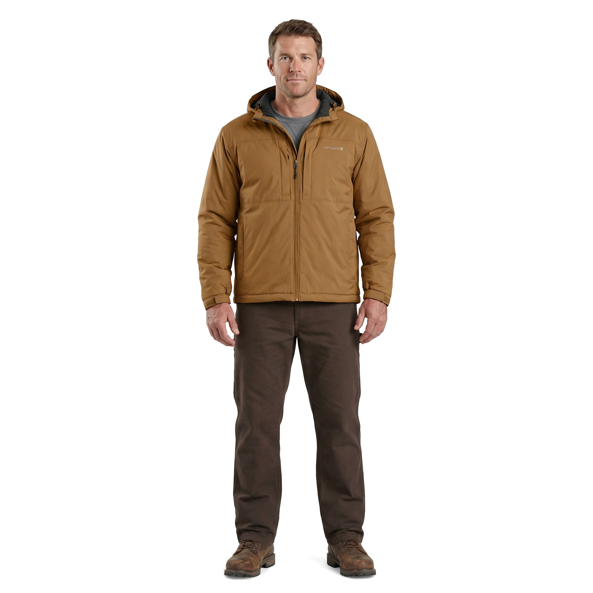 Carhartt Rugged Flex vinterjacka, Carhartt Brown, large image number 2