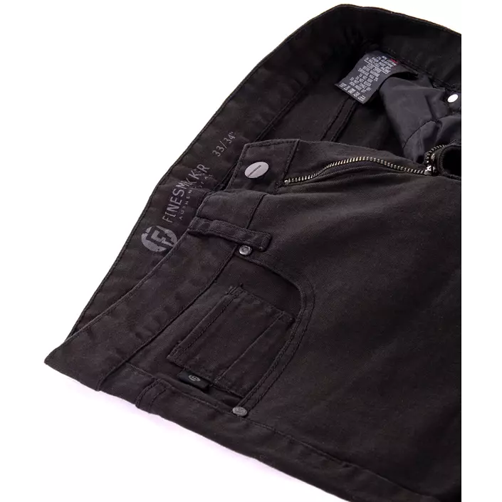 Finesmekker jeans, Black, large image number 3