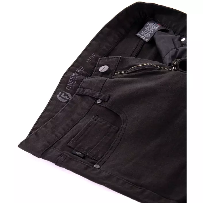 Finesmekker jeans, Black, large image number 3