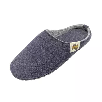 Gumbies Outback Slippers, Navy/Grey