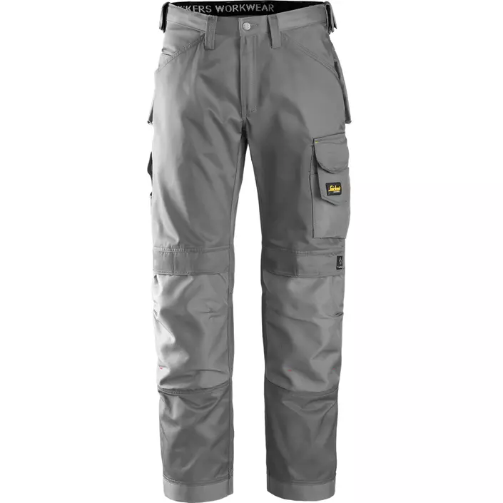 Snickers work trousers DuraTwill, Grey, large image number 0